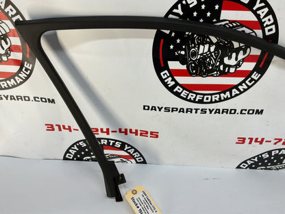 2009 Cadillac CTS-V LH Driver Front Door Garnish Molding Trim OEM