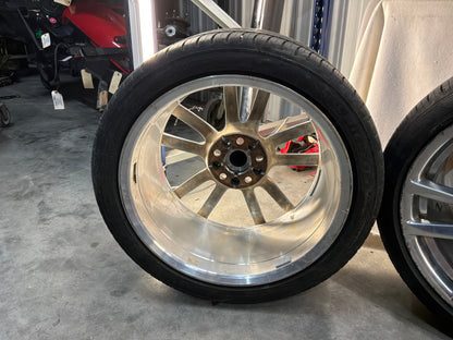 2014 Chevy SS Sedan Wheels Rim & Tires 19x8.5 & 19x9 275/35/19 245/40/19