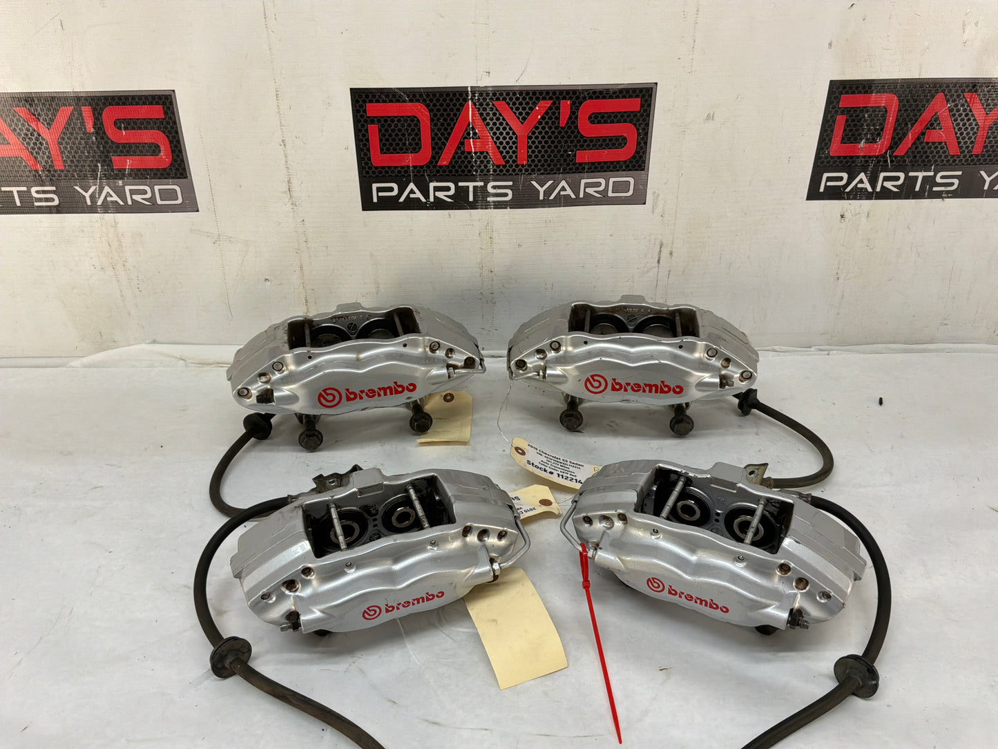 2015 Chevy SS Sedan Front and Rear Brembo Calipers OEM