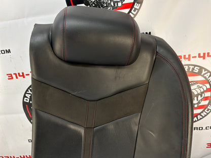 2017 Chevy SS Sedan Rear Seats Black Leather Alcantara Suede OEM