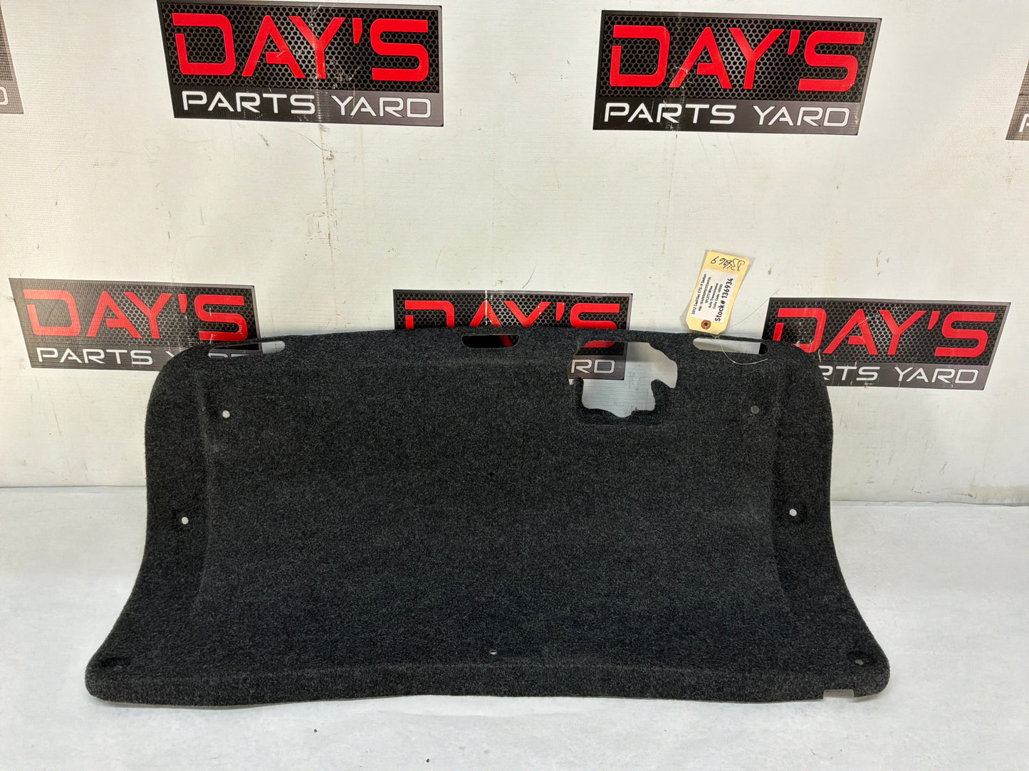 Trunk lid liner - Day's Parts Yard