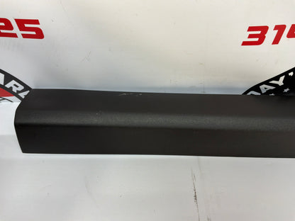 2007 Chevy C6 Corvette Convertible LH Driver Interior Carpet Retainer Sill Scuff Trim Cover Kick Panel OEM