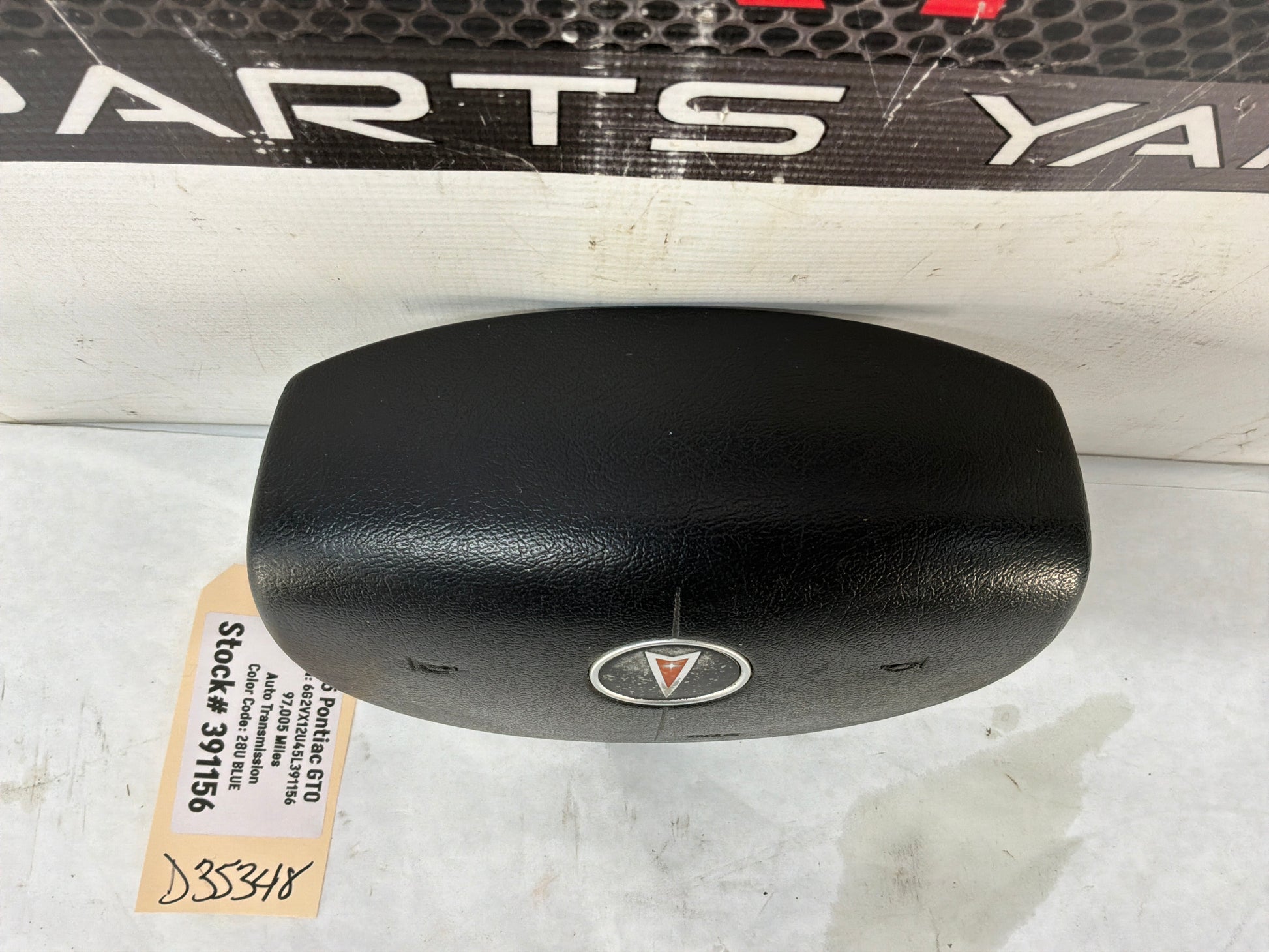 Steering wheel airbag - Day's Parts Yard