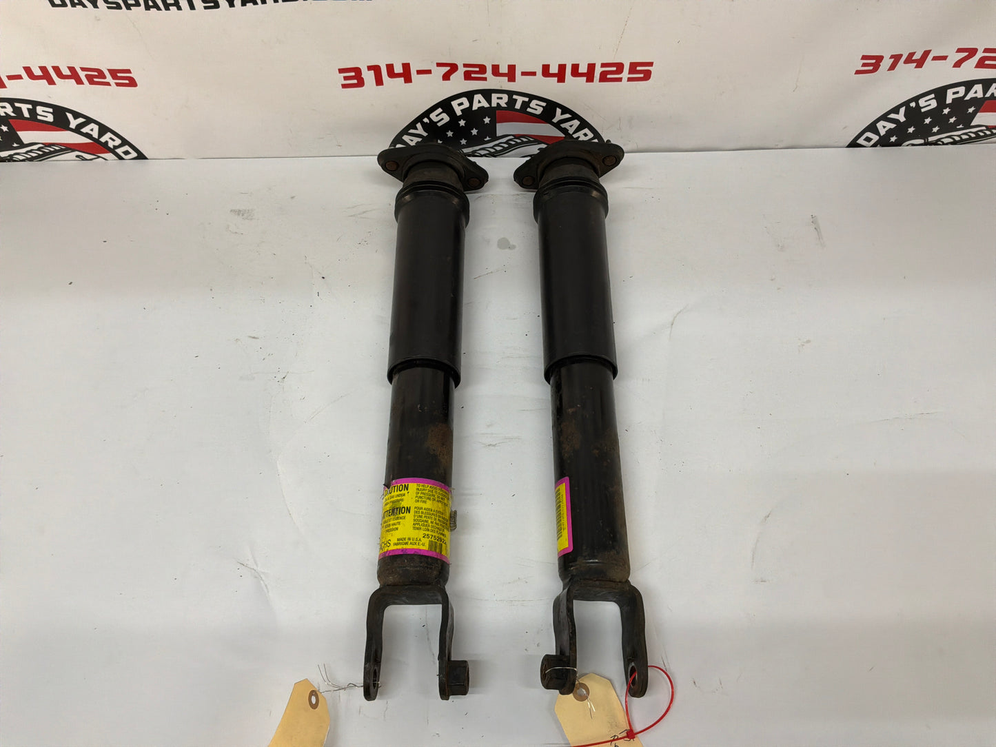 2006 Cadillac CTS-V RH & LH Rear Shock Absorber w/ Upper Mount OEM