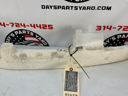 2005 Pontiac GTO Rear Bumper Impact Energy Absorber Foam OEM