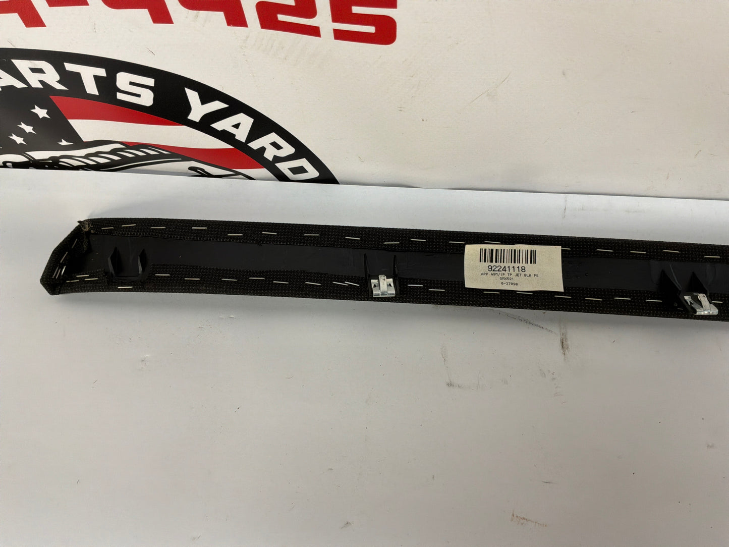 2015 Chevy Camaro SS 1LE Cloth Dash Panel Trim Molding 2 pc OEM