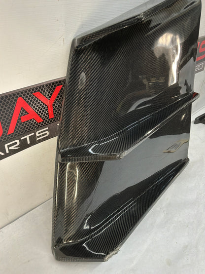 2011 Cadillac CTS-V Coupe Rear Bumper Carbon Fiber Valance Diffuser Aftermarket