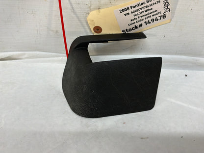 2008 Pontiac G8 GT RH Passenger Front Seat Rear Inner Plastic Track Trim Cover OEM