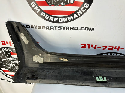2009 Cadillac CTS-V LH Driver Rocker Molding Side Skirt Panel Black OEM