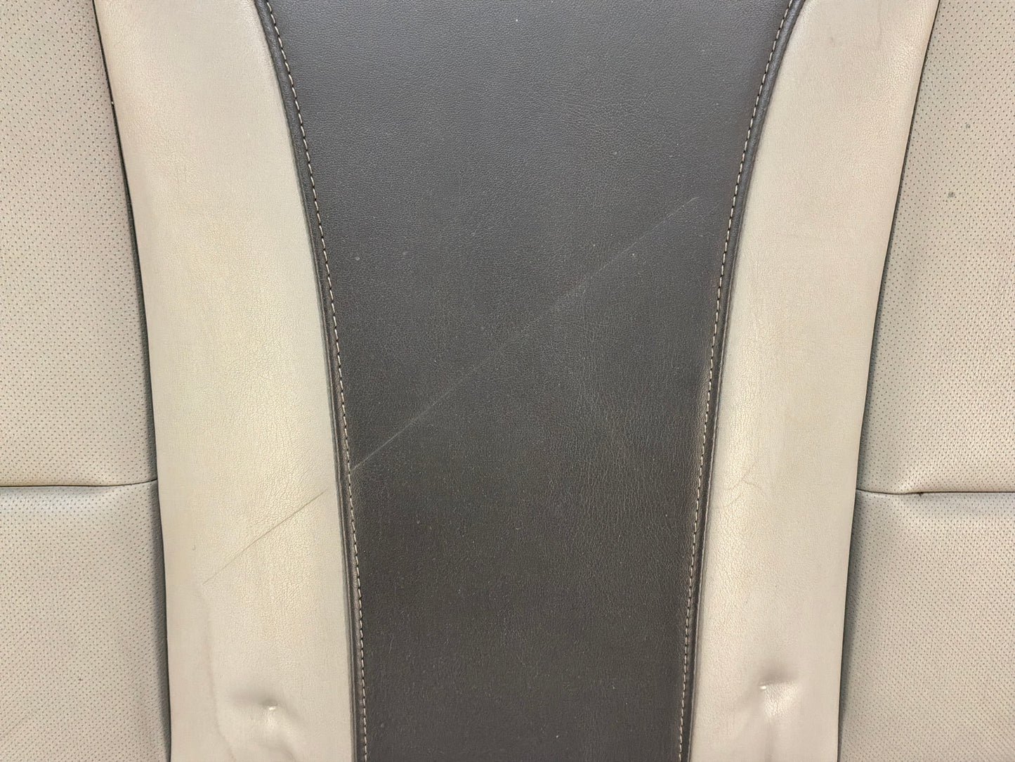2011 Chevy Camaro SS Rear Upper Seat Titanium Leather OEM