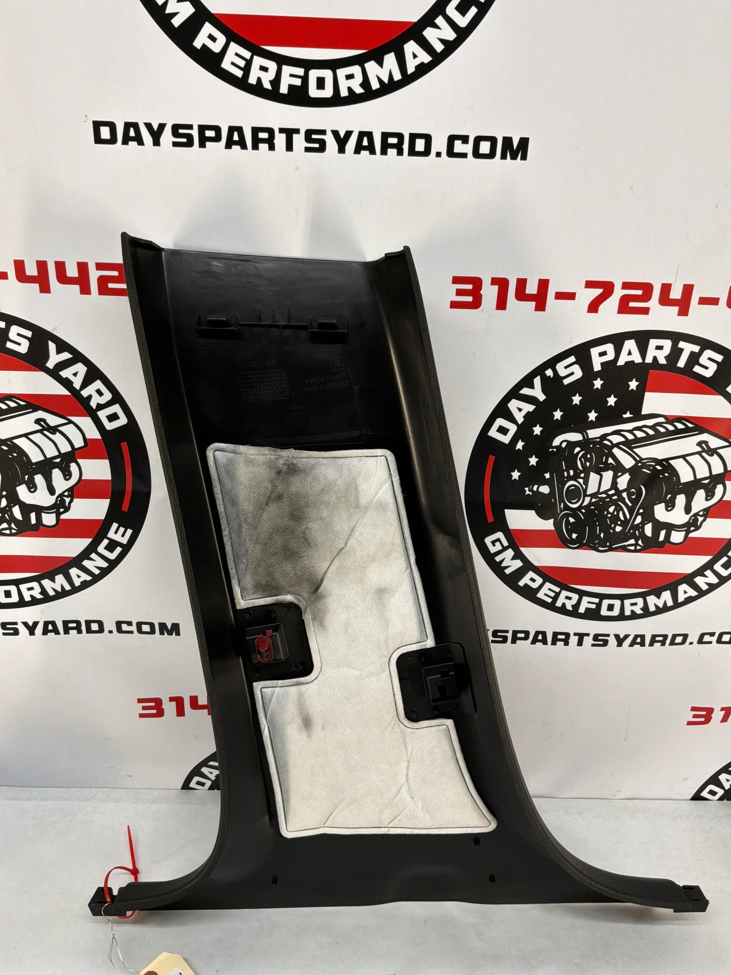 2016 Cadillac CTS-V RH Passenger Interior Lower B Pillar Trim Cover Black OEM