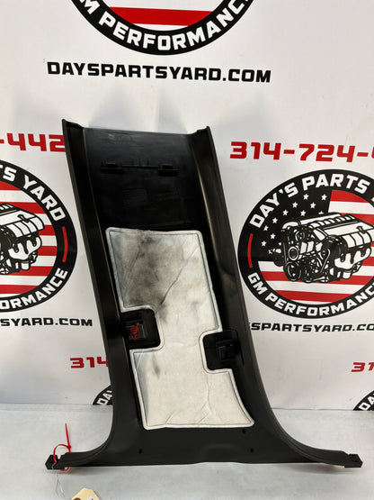 2016 Cadillac CTS-V RH Passenger Interior Lower B Pillar Trim Cover Black OEM