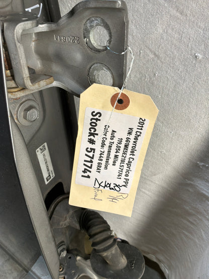 2011 Chevy Caprice PPV RH Passenger Front Exterior Door OEM