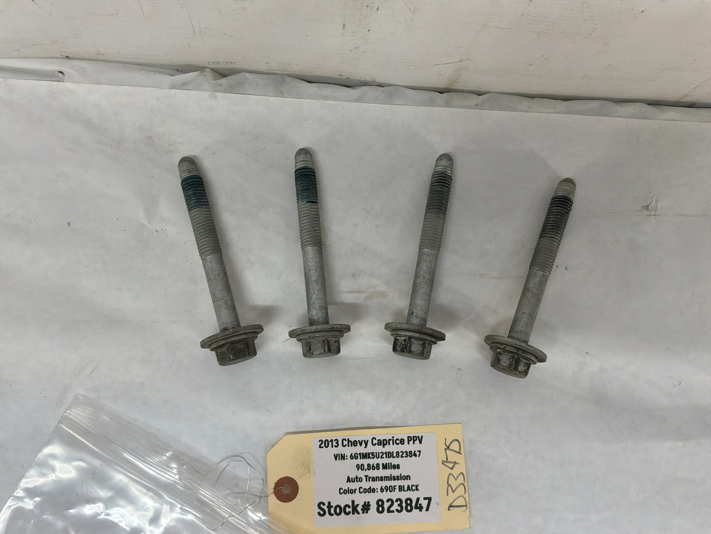 Rear cradle bolts - Day's Parts Yard