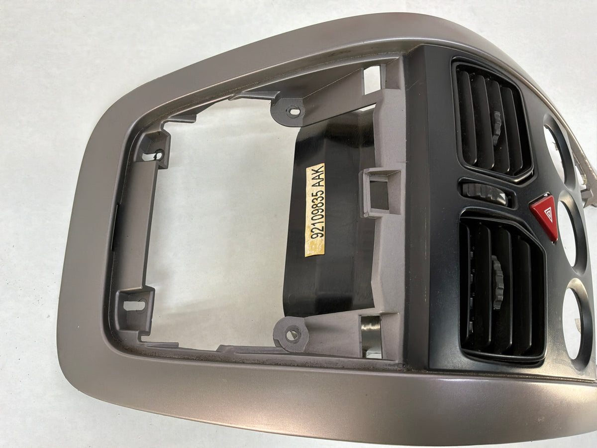 2005 Pontiac GTO Center Dash Radio HVAC Bezel Plate Panel Trim OEM