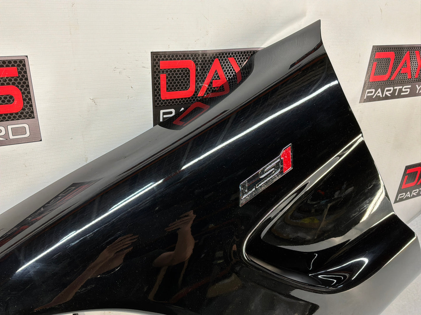 Lh front fender scratches