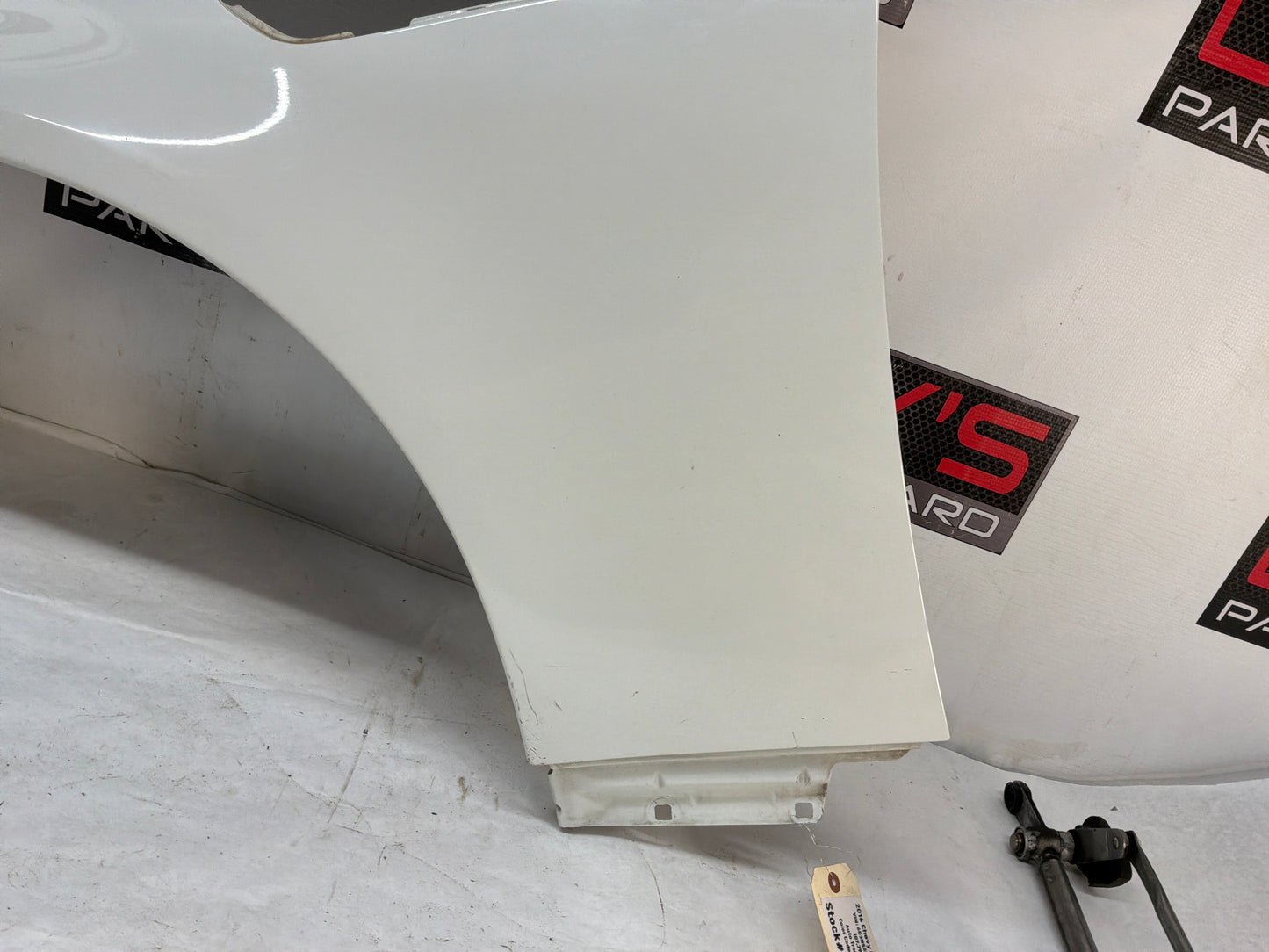 2016 Chevy Caprice PPV LH Driver Front Fender White OEM