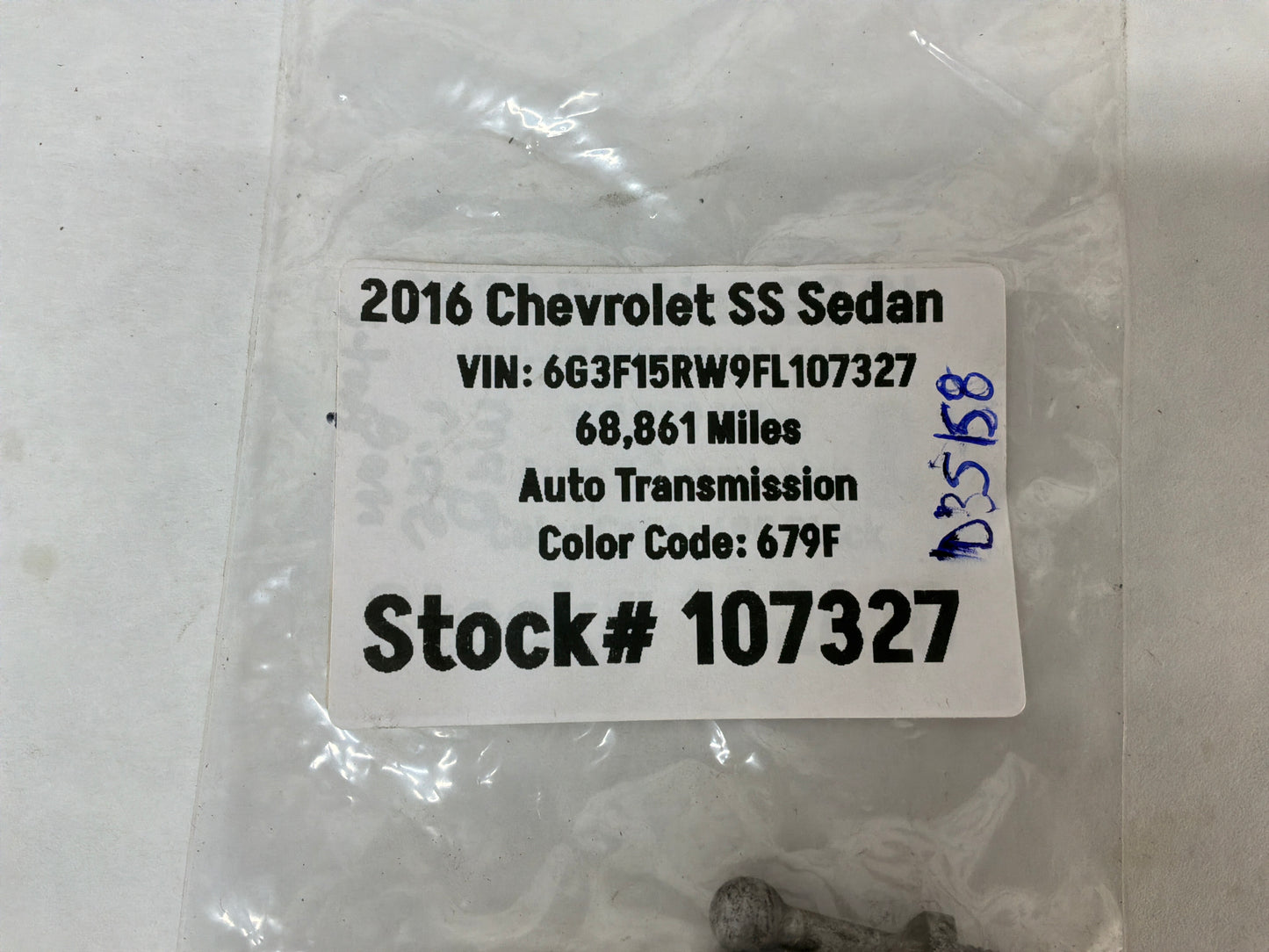 2015 Chevy SS Sedan Ride Heigh Sensor Pens OEM - Day's Parts Yard