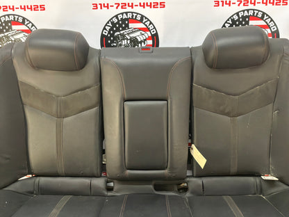 2017 Chevy SS Sedan Rear Seats Black Leather Alcantara Suede OEM