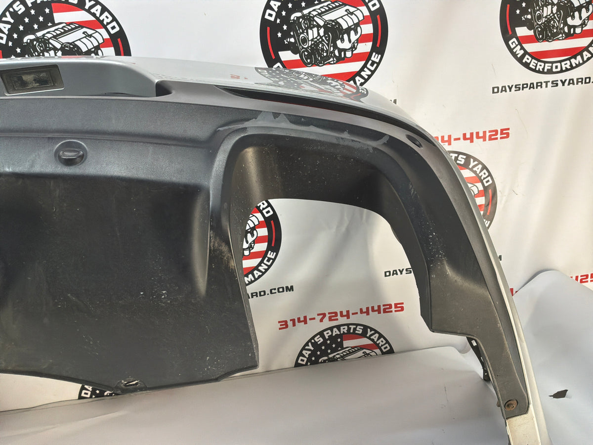 2014 Chevy SS Sedan Complete Rear Bumper Cover Panel Silver OEM
