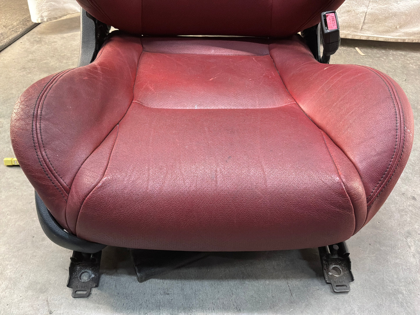 2004 Pontiac GTO Red Leather Seats Fronts and Rears OEM
