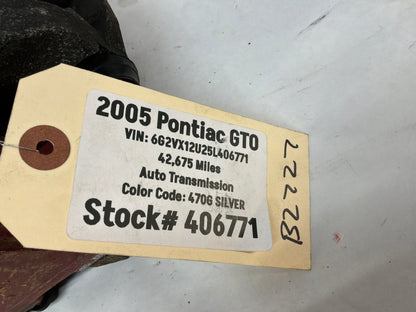2005 Pontiac GTO Front & Rear PBR Brake Calipers OEM