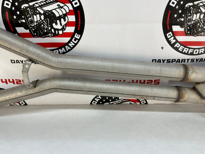 2007 C6 Corvette Convertible Factory OEM Exhaust H Mid Pipe