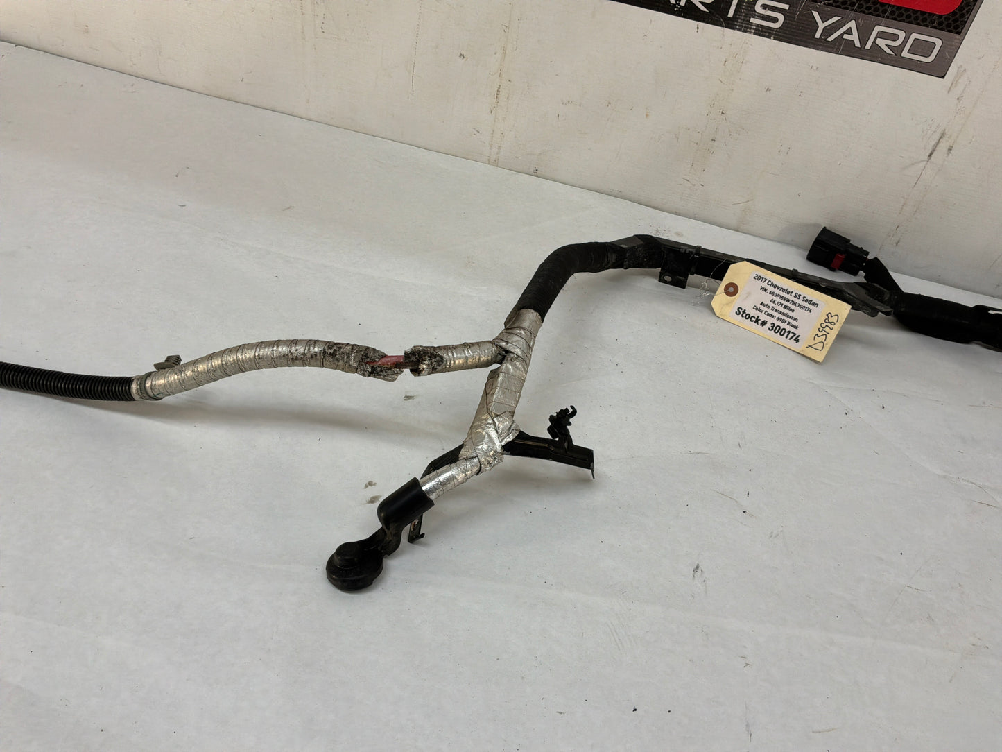2017 Chevy SS Sedan Positive Starter Alternator Wire Wiring Harness Cable OEM