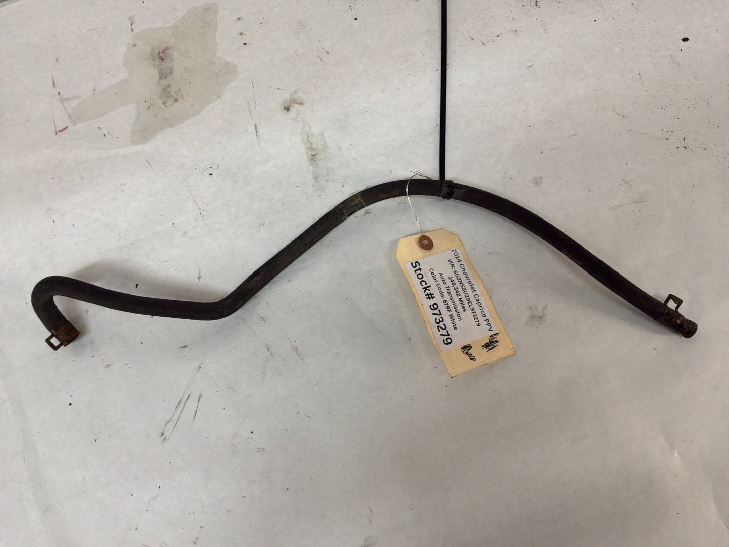 2014 Chevy Caprice PPV Radiator Steam Vent Coolant Hoses Lines Tubes Pipes OEM