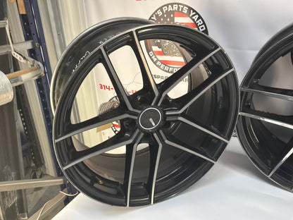 2014 Chevy SS Sedan Enkei RPF1 Wheels Rims 19x8 19x9