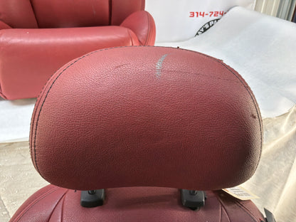 2004 Pontiac GTO Red Leather Seats Fronts and Rears OEM