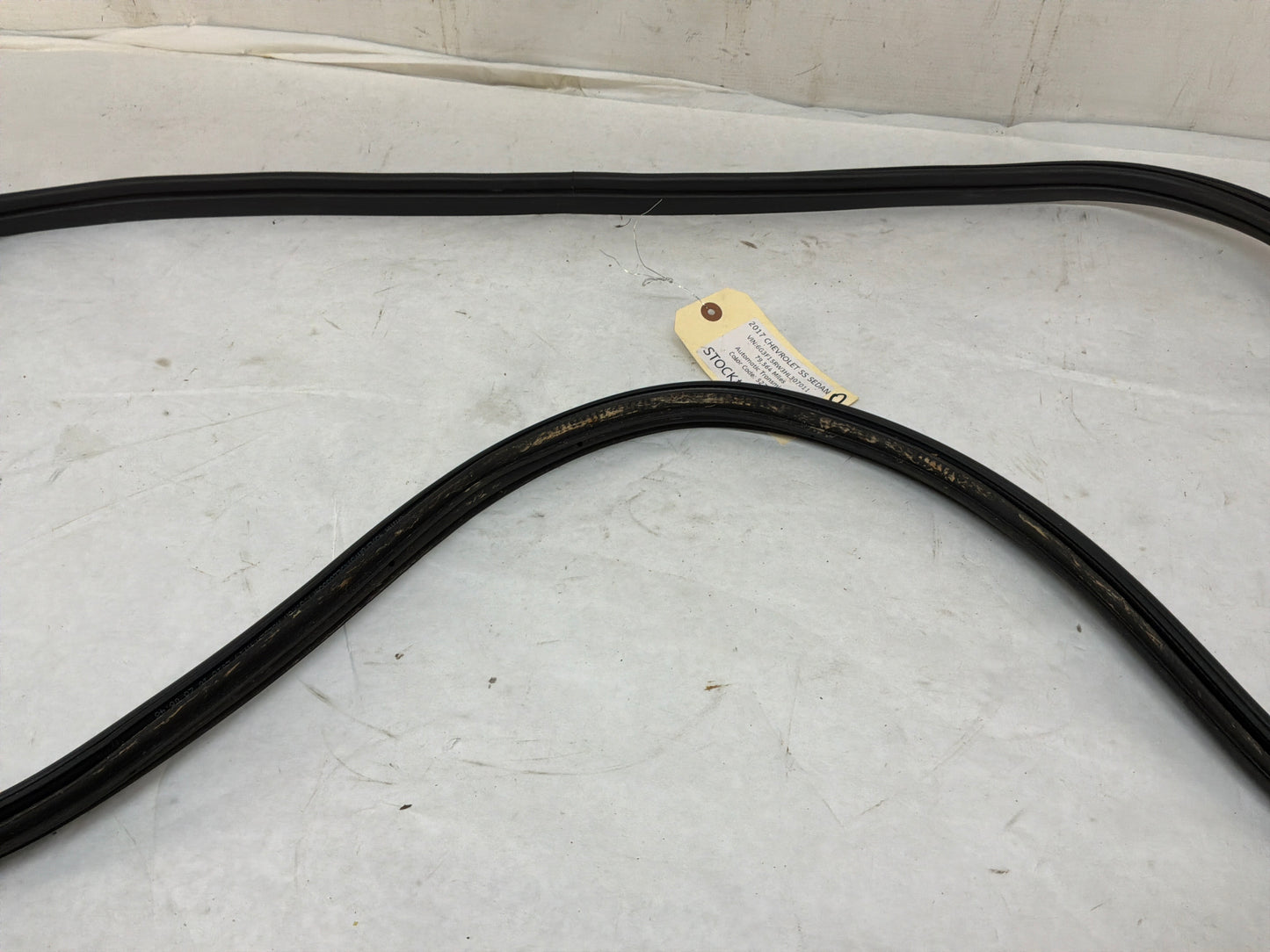 2017 Chevrolet SS Sedan Trunk Weather Strip Seal OEM