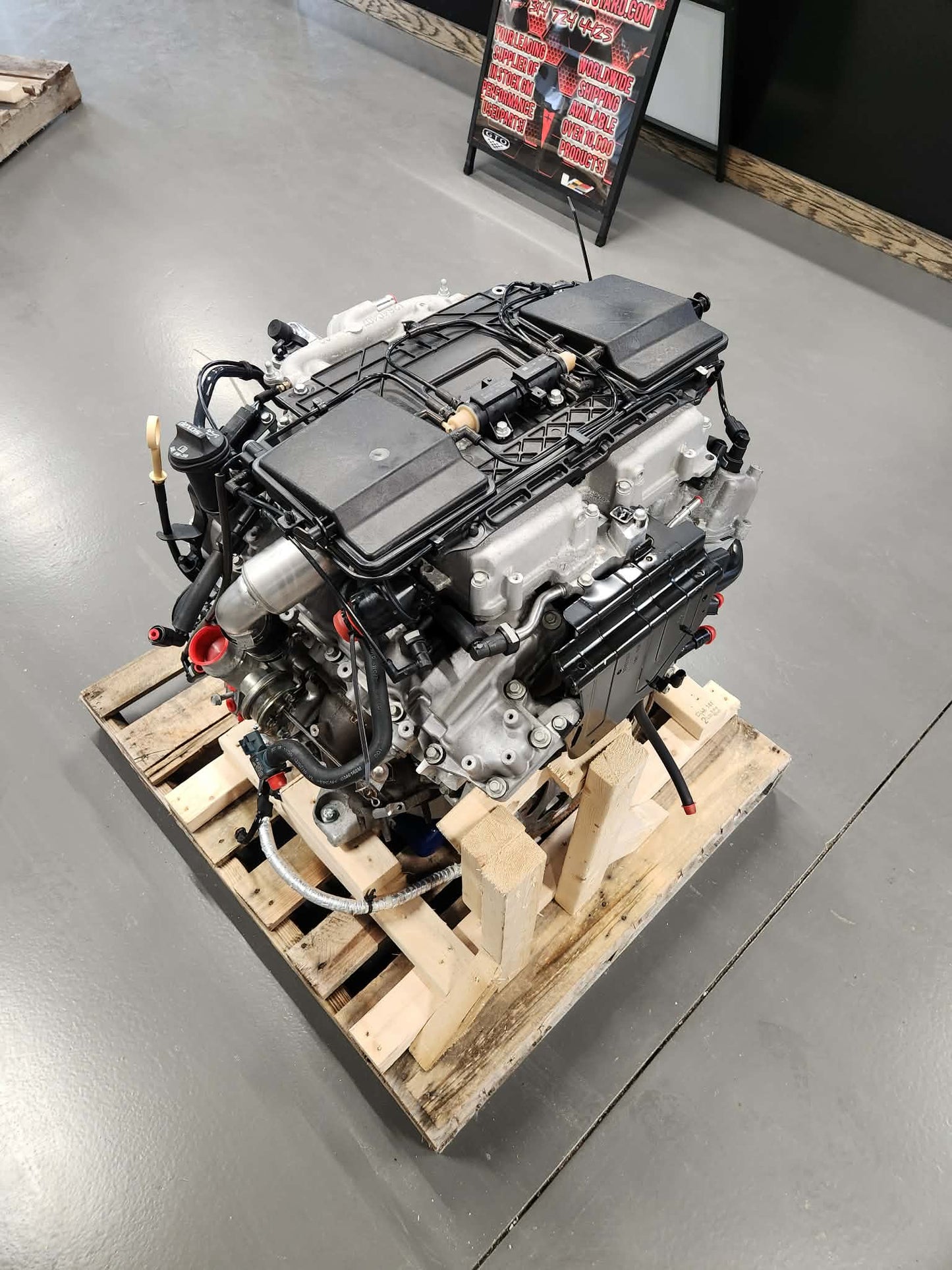 2016 Cadillac ATS-V LF4 3.6L Twin Turbo Engine Motor OEM