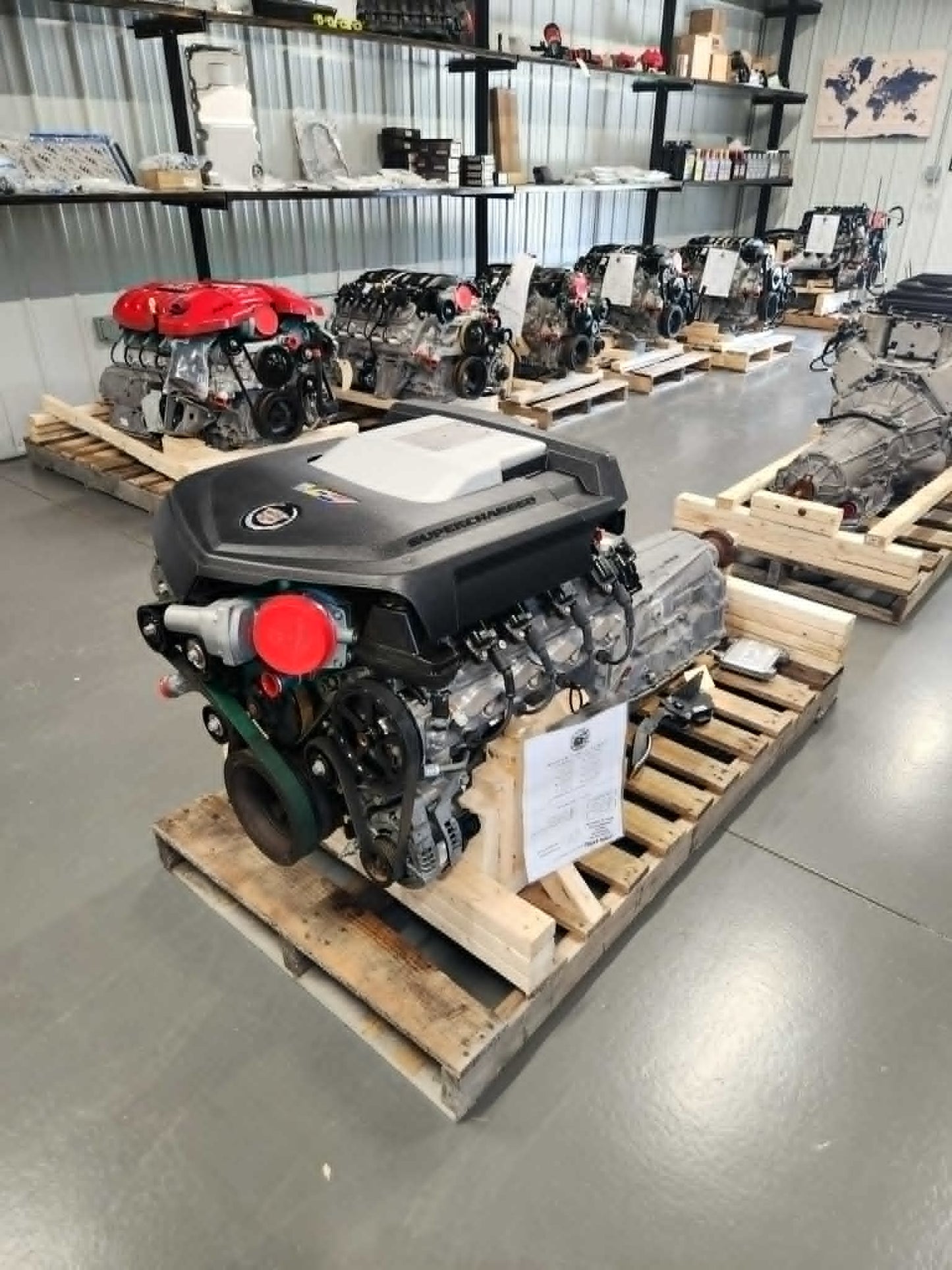 LSA 6.2L Factory Supercharged Engine Motor 6L90 Auto Trans Drivetrain Pullout 556HP 27k Miles