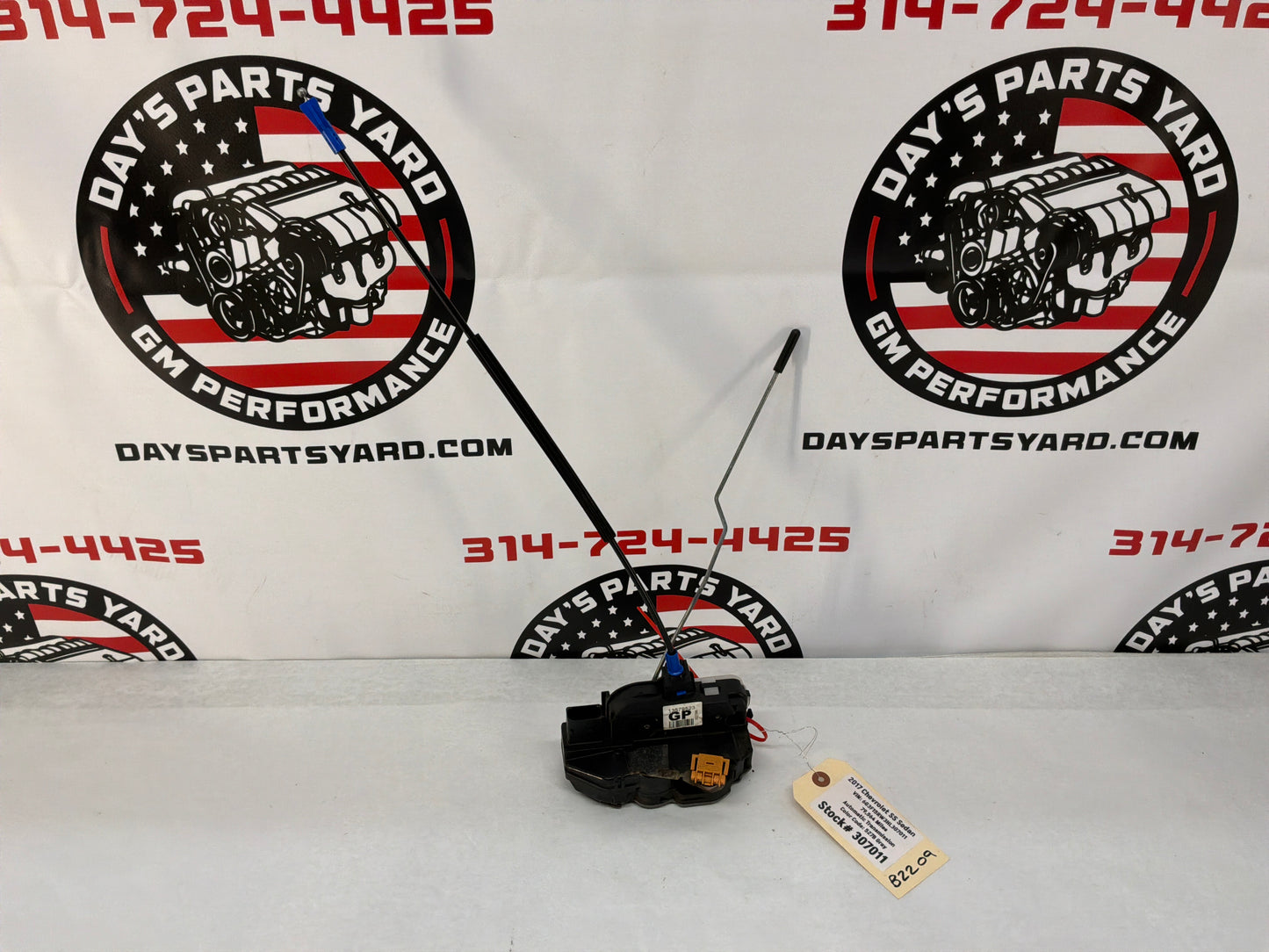 2017 Chevy SS Sedan RH Passenger Front Door Lock Actuator OEM