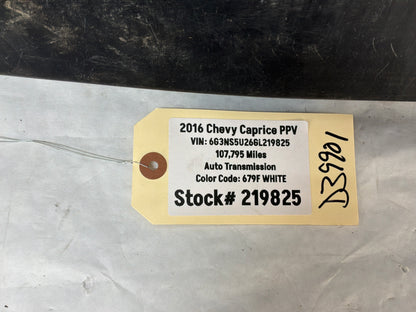 2016 Chevy Caprice PPV Front Bumper Lower Apron Air Damn Panel Extension OEM