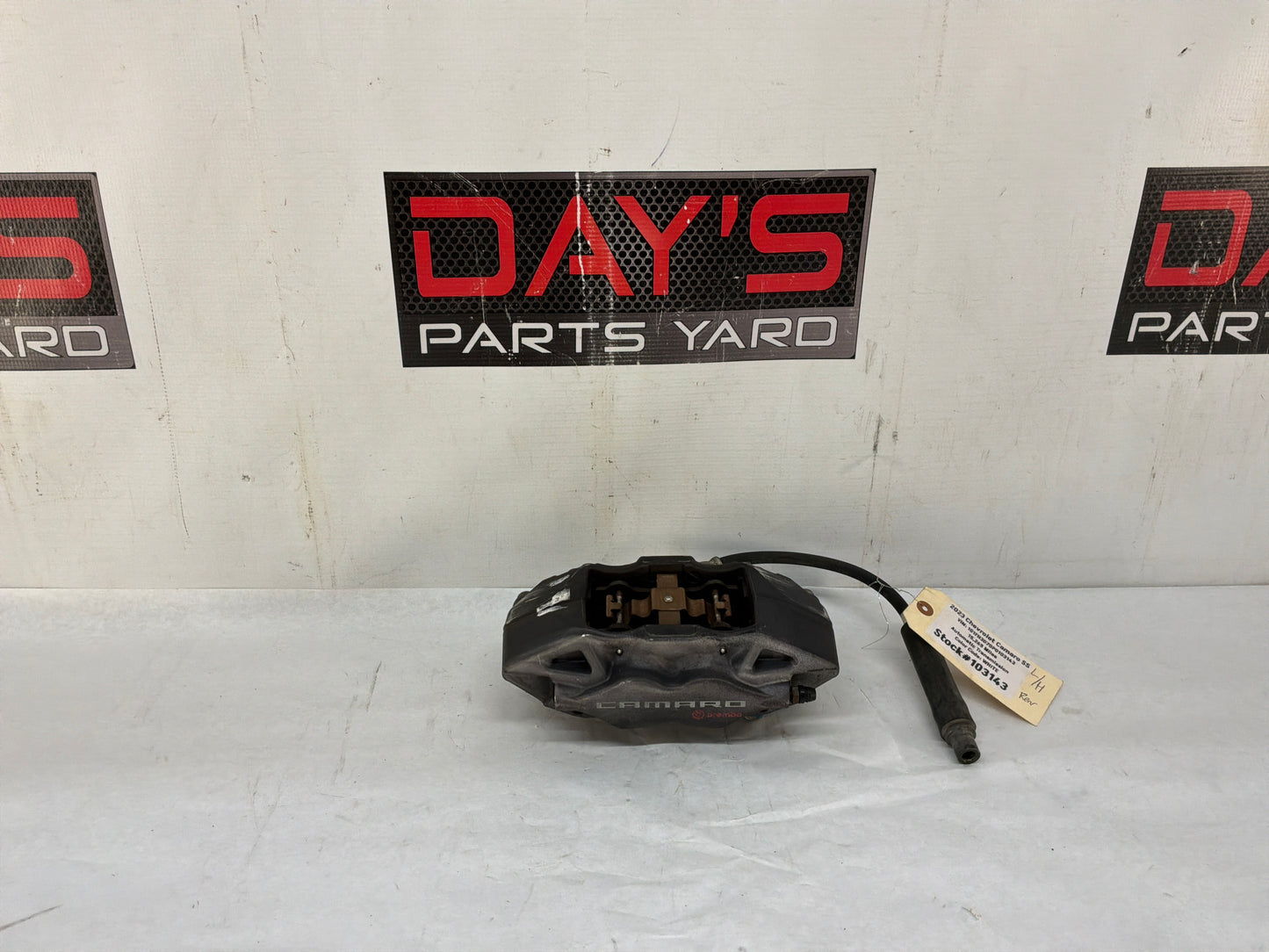 2023 Chevy Camaro SS LH Driver Rear Brembo Brake Caliper OEM