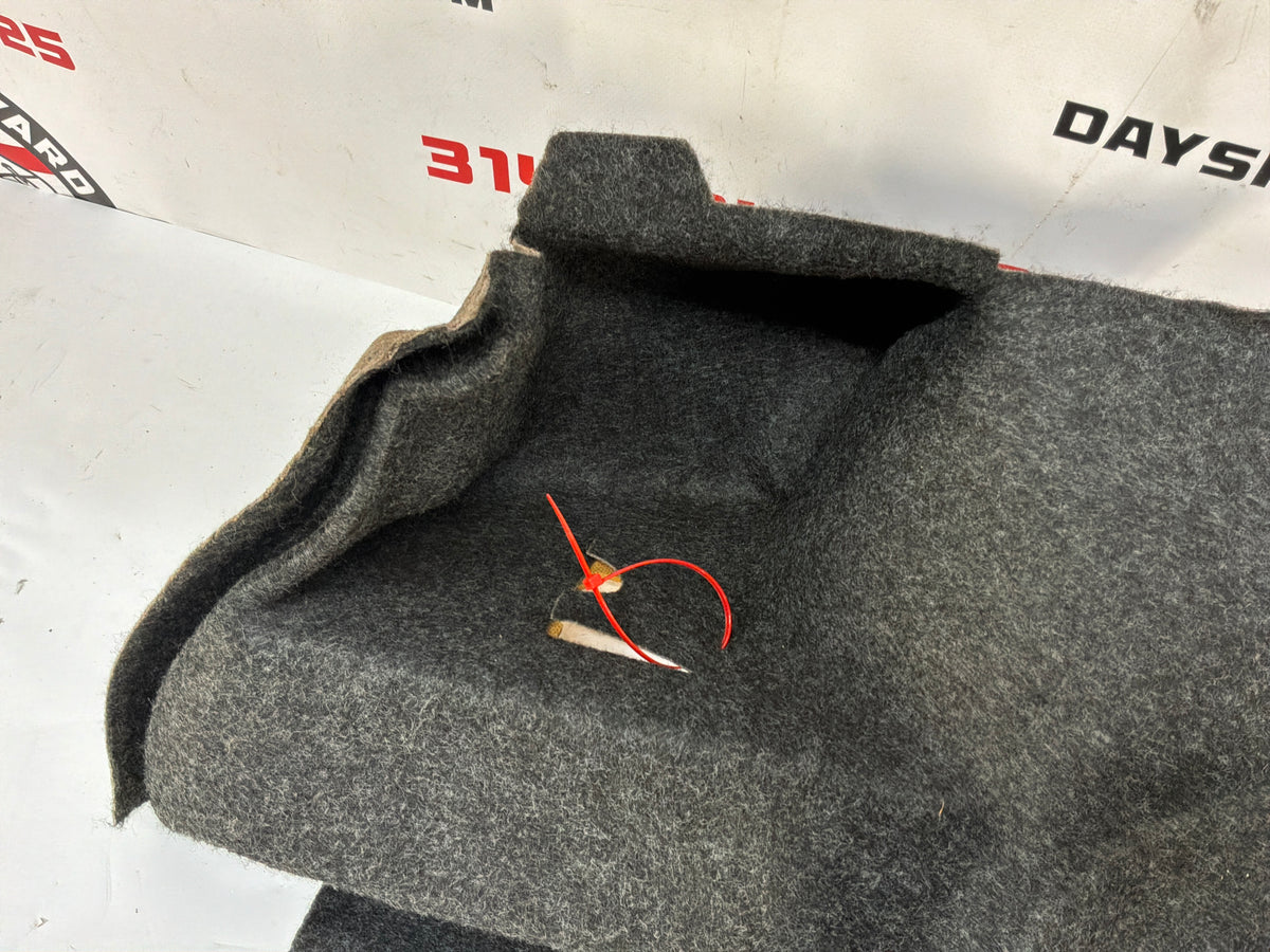 2002 Chevy Camaro Z28 RH Passenger Trunk Hatch Cargo Carpet Felt Trim Panel OEM