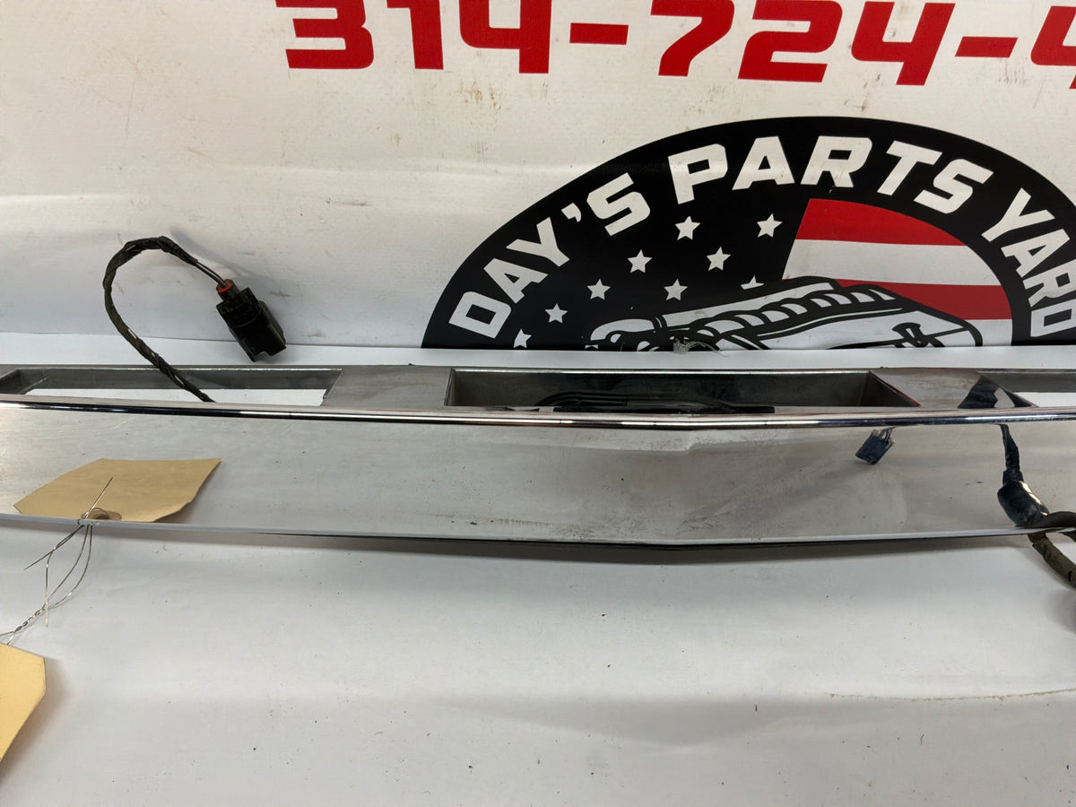 2009 Cadillac CTS-V License Light Lamp Finish Panel Trunk Camera Deck Trim OEM