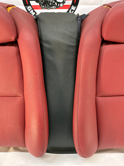 2004 Pontiac GTO Red Leather Seats Fronts and Rears OEM