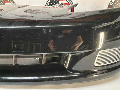 2007 Chevy C6 Corvette Convertible Complete Front Bumper Cover Panel Black OEM