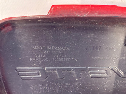 2002 Chevy C5 Corvette Convertible Front License Plate Cover OEM Red