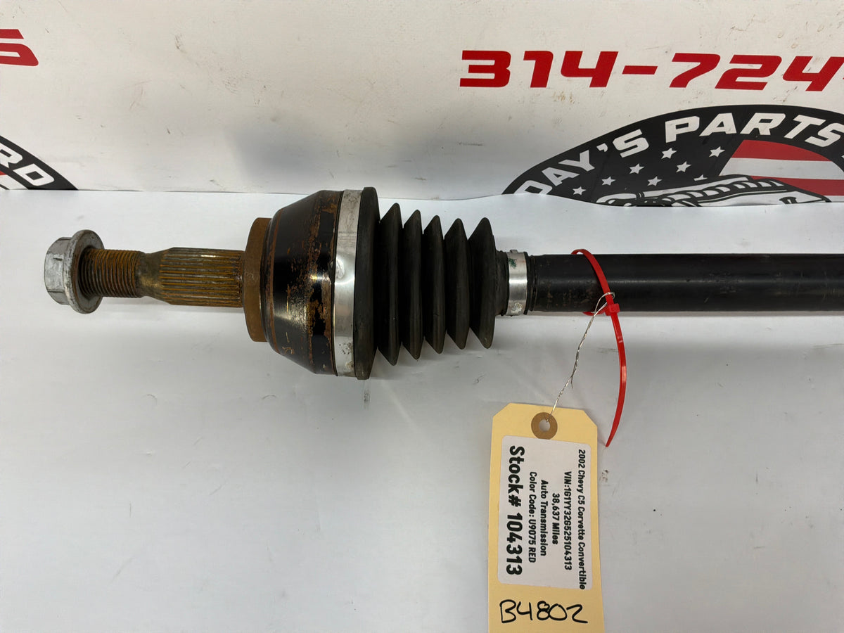2002 Chevy Corvette C5Convertible RH Passenger CV Axle Half Shaft OEM