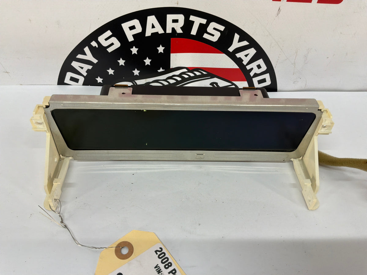 2008 Pontiac G8 GT Atari Dash Gauges Display Unit OEM