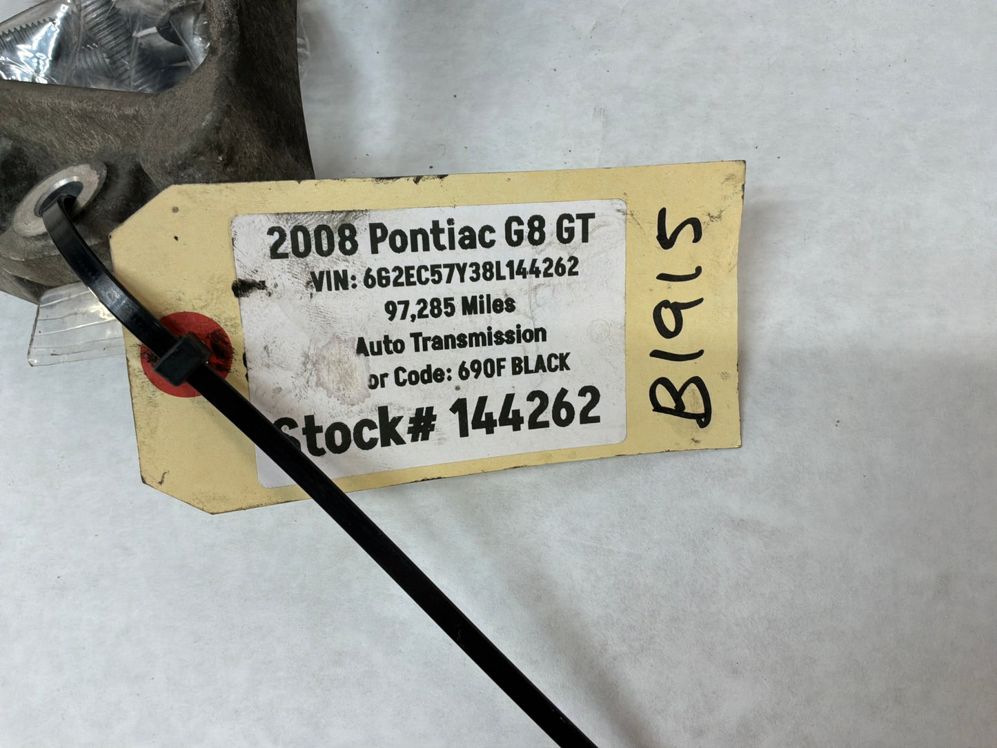 2008 Pontiac G8 GT A/C Air Conditioner Compressor Bracket w/ Hardware OEM