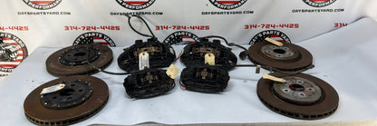 2013 Chevy Camaro 1LE Brembo Brake Calipers & Rotors Front and Rear OEM