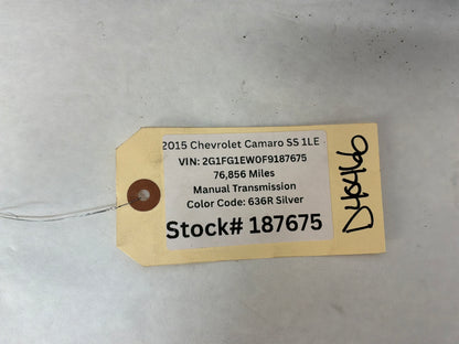 2015 Chevrolet Camaro SS 1LE Driveshaft Drive Shaft Rubber Couplers Isolators OEM