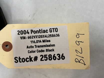 2004 Pontiac GTO Emergency E Brake Parking Handle Lever OEM