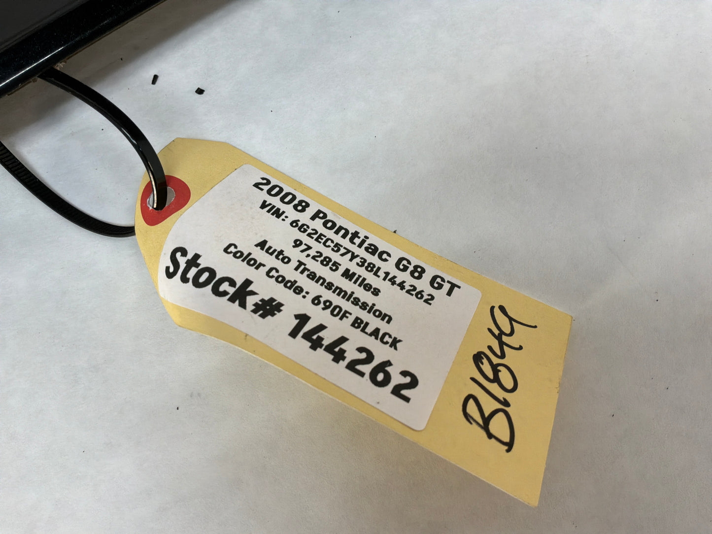 2008 Pontiac G8 GT Trunk Deck Lid Spoiler Wing OEM