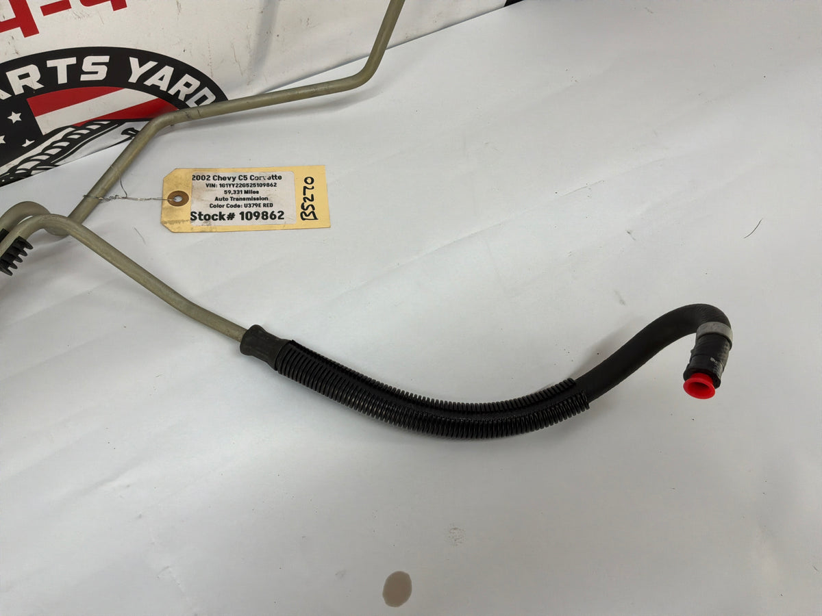2002 Chevy C5 Corvette Power Steering Cooler Lines Hoses Tubes OEM